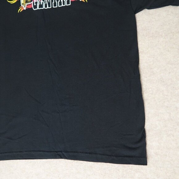 Montgomery Gentry Jim Beam Graphic Tee Double Sided T-Shirt Black Men's Large - Picture 6 of 13